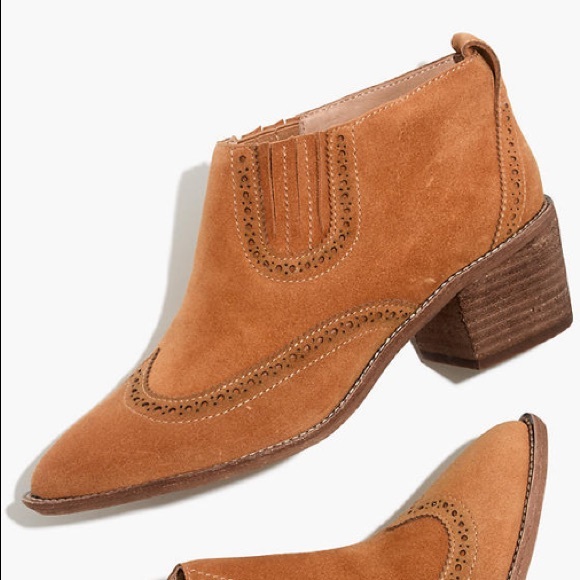 Madewell Grayson Brogue Chelsea Boot 